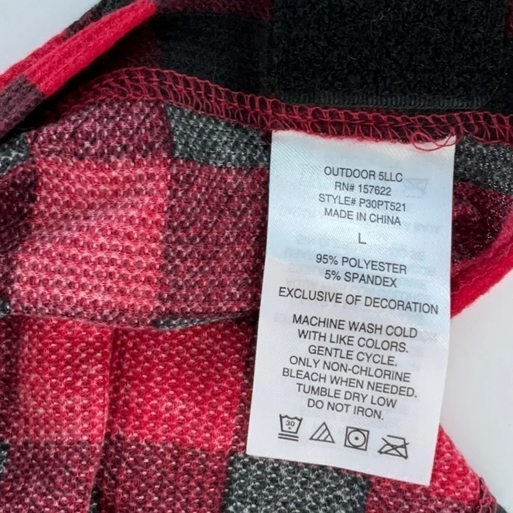 #Dog Buffalo Check Pajamas Size Large